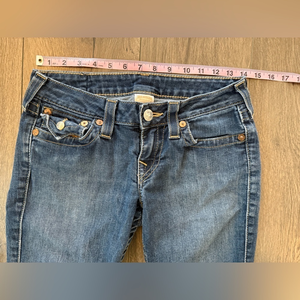 True Religion Skinny Jeans Flap Pocket Size 27 - Picture 8 of 11